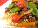 beef stir-fry