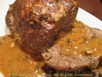 sliced meat loaf