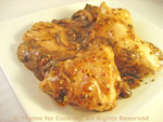 chicken and mushrooms