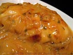 chicken with onions