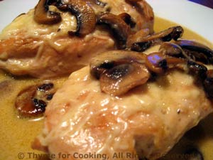 Chicken Breasts with Sherried Mushrooms