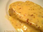 fish with mustard sauce