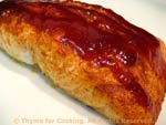 barbecued salmon