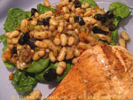 salmon with White Bean Salad