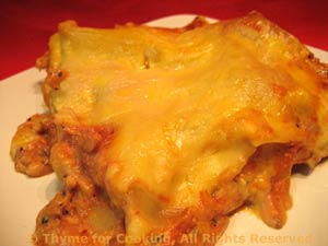 Salmon Lasagna