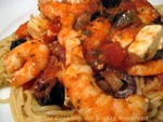 shrimp with feta