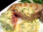 tuna with mustard sauce
