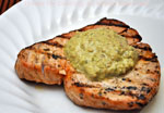tuna with pesto