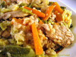 chicken cabbage skillet