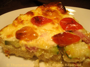 Zucchini (Courgette) Quiche