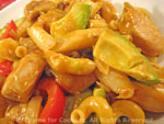 pasta avocado chicken