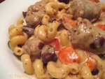 pasta with sausage