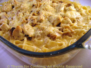 Turkey or Chicken Tetrazzini