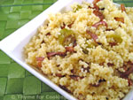 couscous with red onion