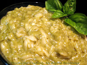 Creamy Pesto Orzo