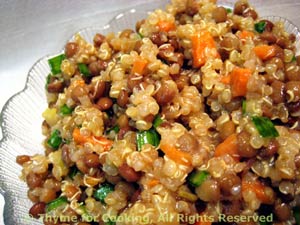 Quinoa and Lentil Salad