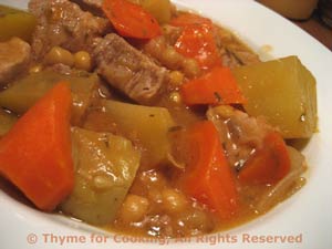 Pork and Chickpea Stew