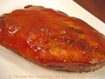 barbecued pork chops