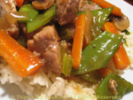 pork mangetout