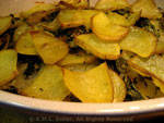 potatoes herbs