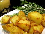 grilled potatoes