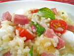 caprese risotto