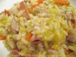 risotto veal and leek
