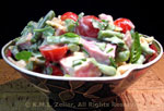 ham green bean pasta