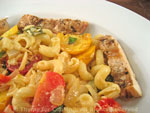 pasta chicken courgette