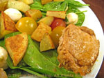 spinach and pork salad