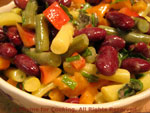 three bean salad