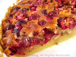 cranberry clafoutis