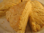 garlic scone