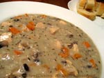 chicken mushroom chowder