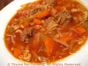 Tomato Meatball Soup
