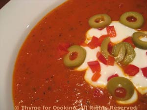 Tomato and Red Pepper Soup
