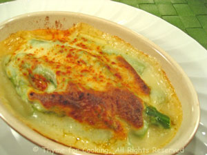 Asparagus Gratin