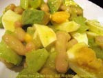 avocado bean salad