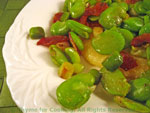 fava bean salad