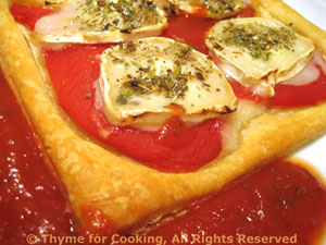 Chevre and Pimiento Pastries