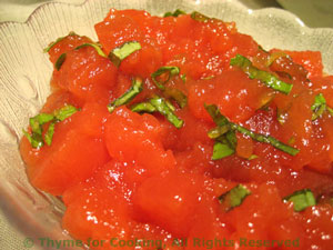 Tomato Consommé