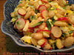 white bean salad