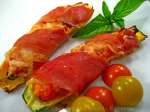 Stuffed Baby Zucchini (Courgette)