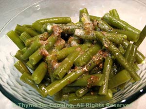 Green Beans with Browned Butter