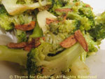 broccoli garlic chips