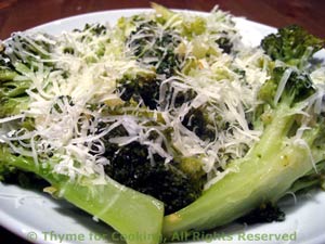 Broccoli with Garlic and Parmesan