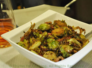 Savory Brussels Sprouts