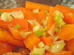 carrots green garlic