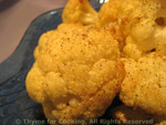 roasted cauliflower
