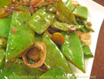 mangetout onions